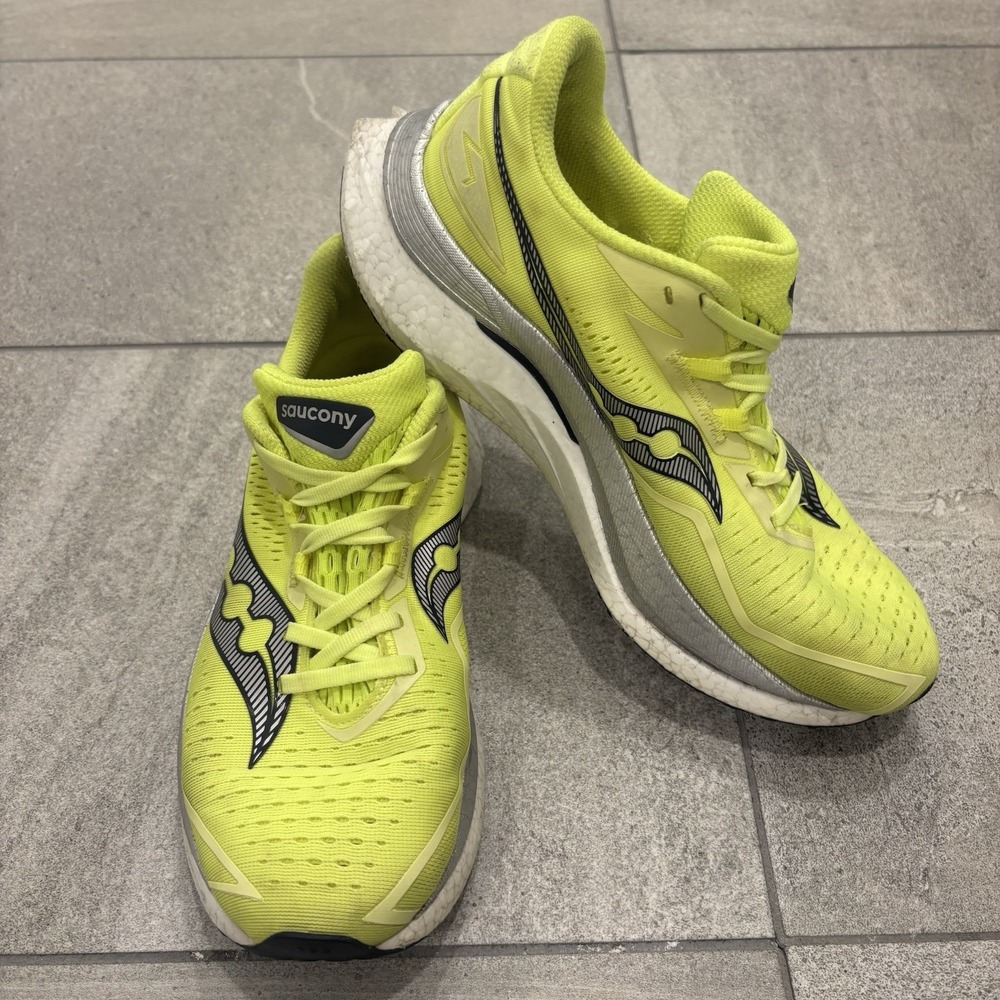 Saucony Endorphin Speed 4 Running Shoes Men's Size 8 Neon Yellow S20940-221